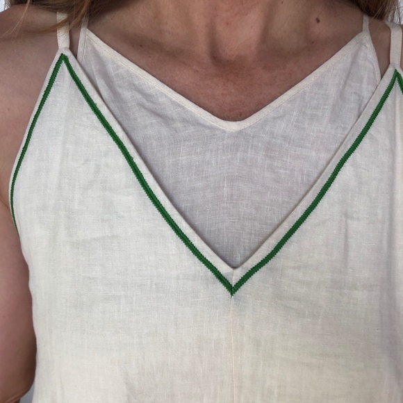 Loewe double layer ecru dress. - Picture 3 of 12